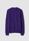 Purple pure wool crew-neck jumper, regular fit_6