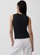 Ribbed cotton-blend tank top_1