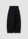 Black cotton-blend baggy-fit jogger trousers_5
