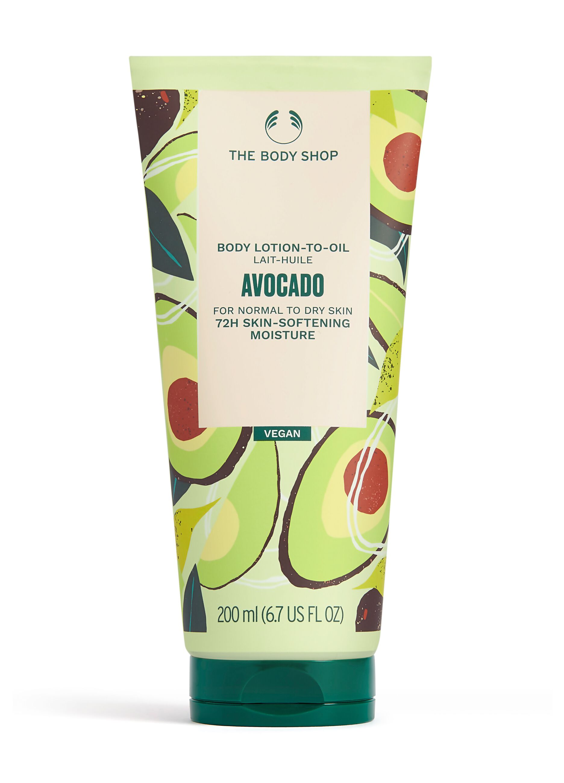 The Body Shop emollient avocado oil lotion 200ml