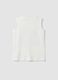 White pure cotton vest top with print_1