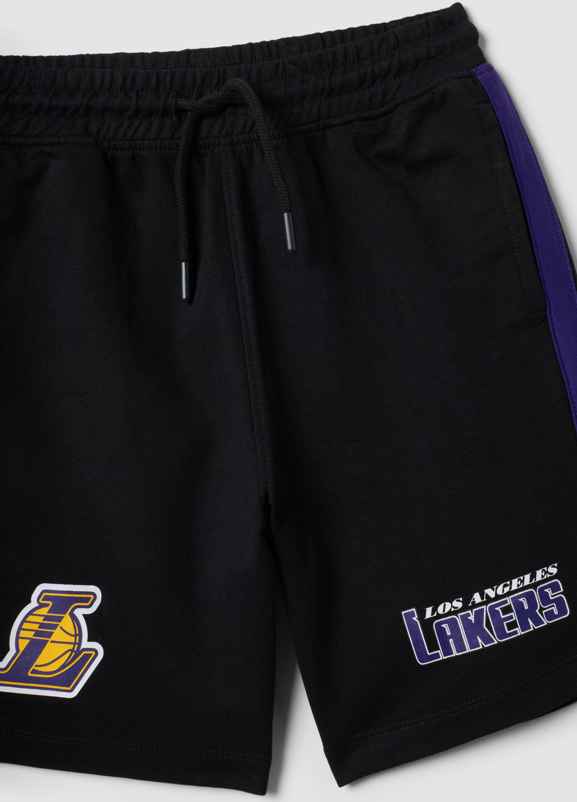 Purple pure cotton set with vest top and shorts