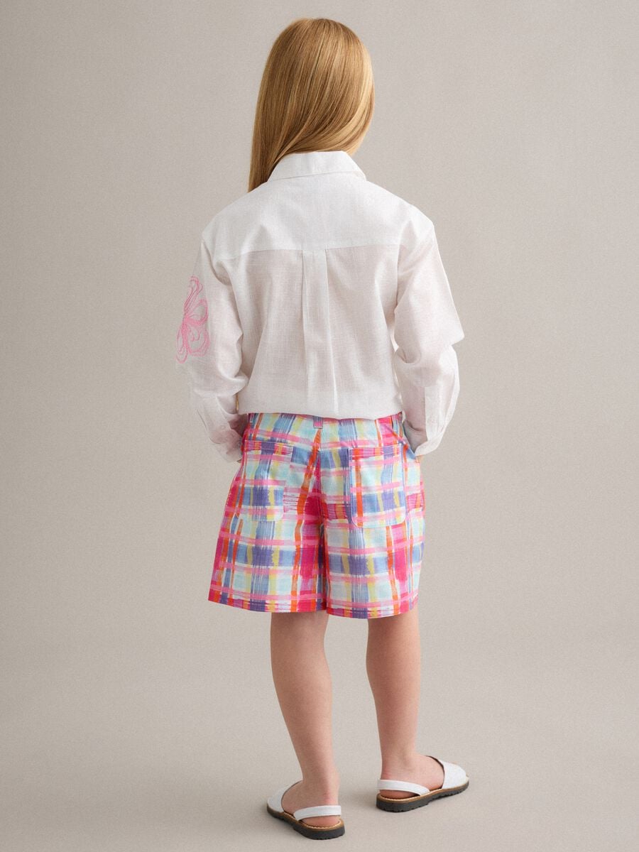 Short multicolor de algod&oacute;n puro_1