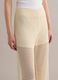 Beige palazzo trousers in a viscose blend_3
