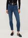 Blue denim skinny-fit jeans in stretch cotton_1