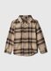 Flannel shirt with check pattern_0