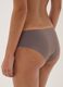 Grey hipster briefs in stretch microfibre with regular waist_3