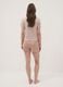 Bunter Pyjama aus reiner Bio-Baumwolle mit gestreiftem T-Shirt und Shorts_3