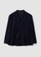 Blue pinstripe double-breasted stretch viscose suit_4