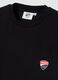 T-shirt preta em algod&atilde;o puro com estampado Ducati, regular fit_5