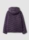 Purple Ultralight Quilted Jacket with Hood and Zip_1