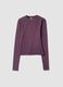 Perfect Longsleeve in Washed Burgundy_0