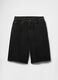 Black denim shorts_6