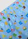Boxer de banho azul infantil regular fit com estampas Super Mario_2