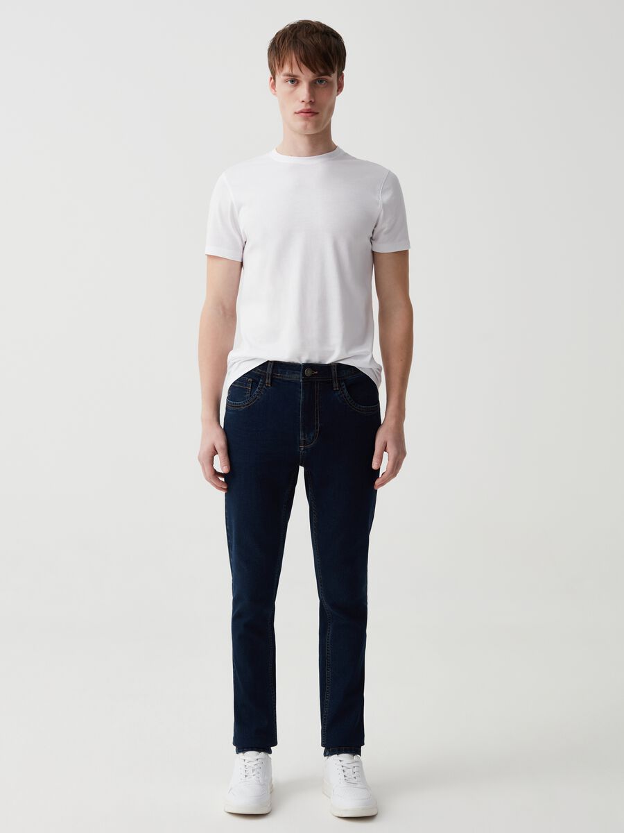 Jeans super skinny fit cinque tasche_0