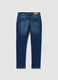 Boys' blue slim-fit stretch cotton jeans_4