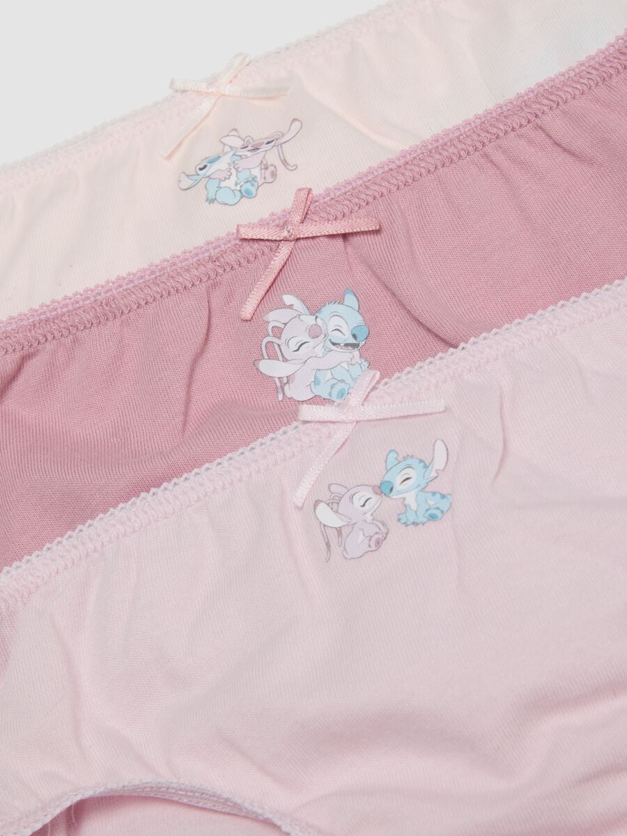 5er-Pack M&auml;dchen-Slips aus reiner Bio-Baumwolle mit Lilo & Stitch Prints_2