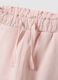 Girls' pink cotton jogger trousers with regular fit_2