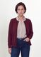 Red viscose-blend cardigan with buttons, regular fit_2