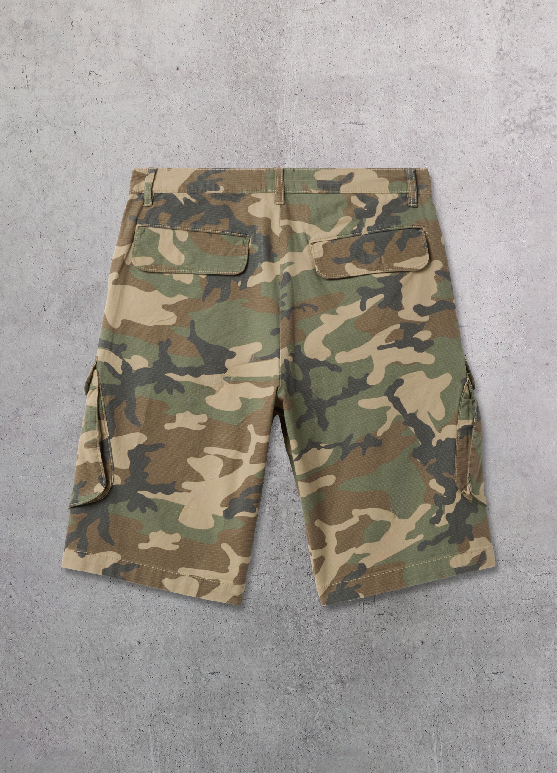 Camo Cargo Shorts