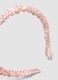 SINCERELY HAIR Bandolete de cetim rosa_2