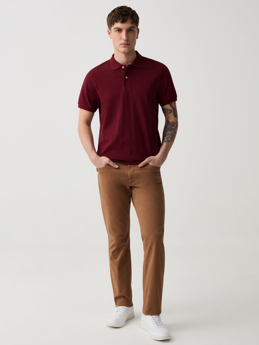 Regular-fit trousers with five pockets_0