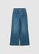 Stretch denim cotton trousers regular fit_4