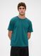 Green Cotton Short Sleeve T-shirt_0