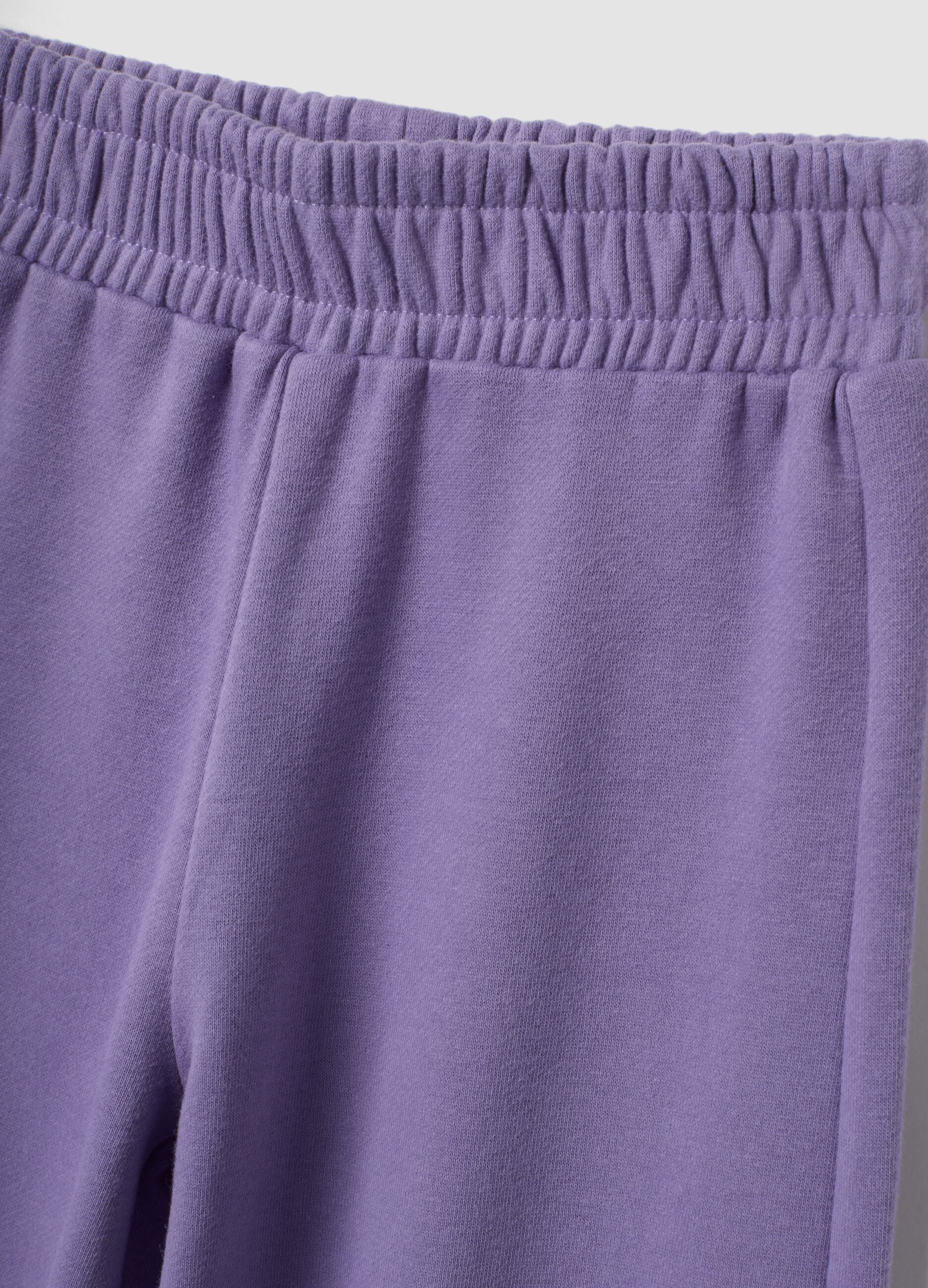 Completo jogging bianco in misto cotone stampa Frozen