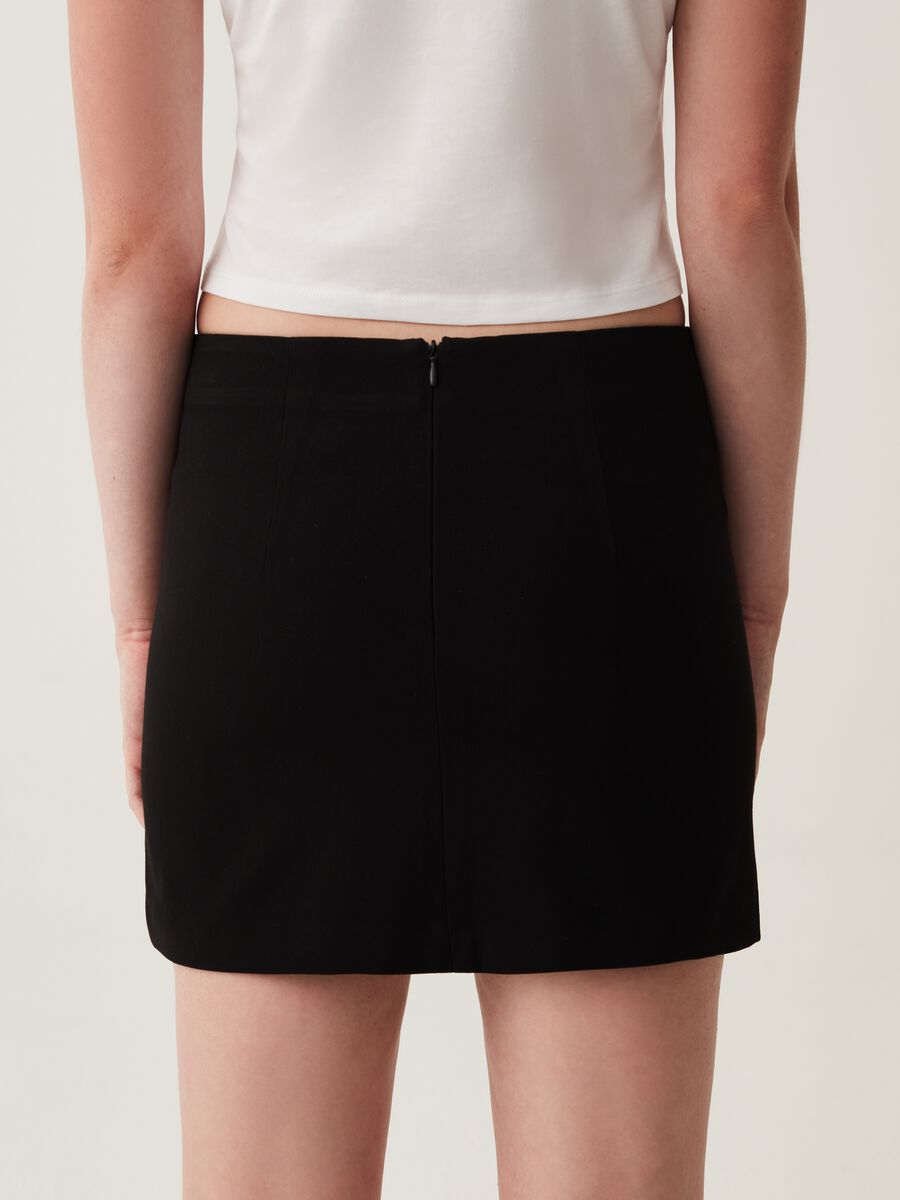 Miniskirt with split_2