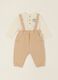 Baby-Set aus reiner Baumwolle mit Stickerei_0