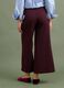Purple wide-leg chino trousers in stretch viscose_2