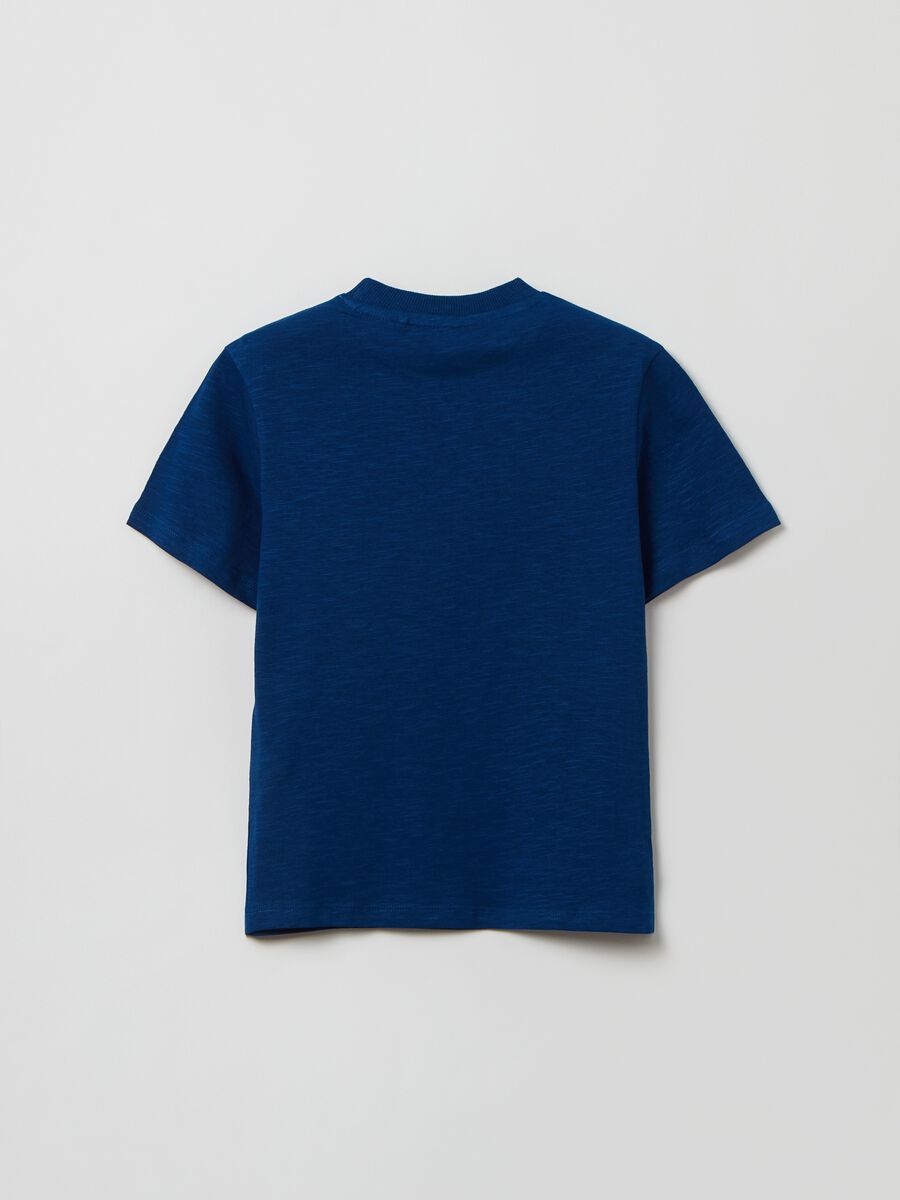 Cotton T-shirt with round neck_1