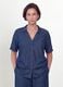 Blue pure lyocell short-sleeve shirt, regular fit_0