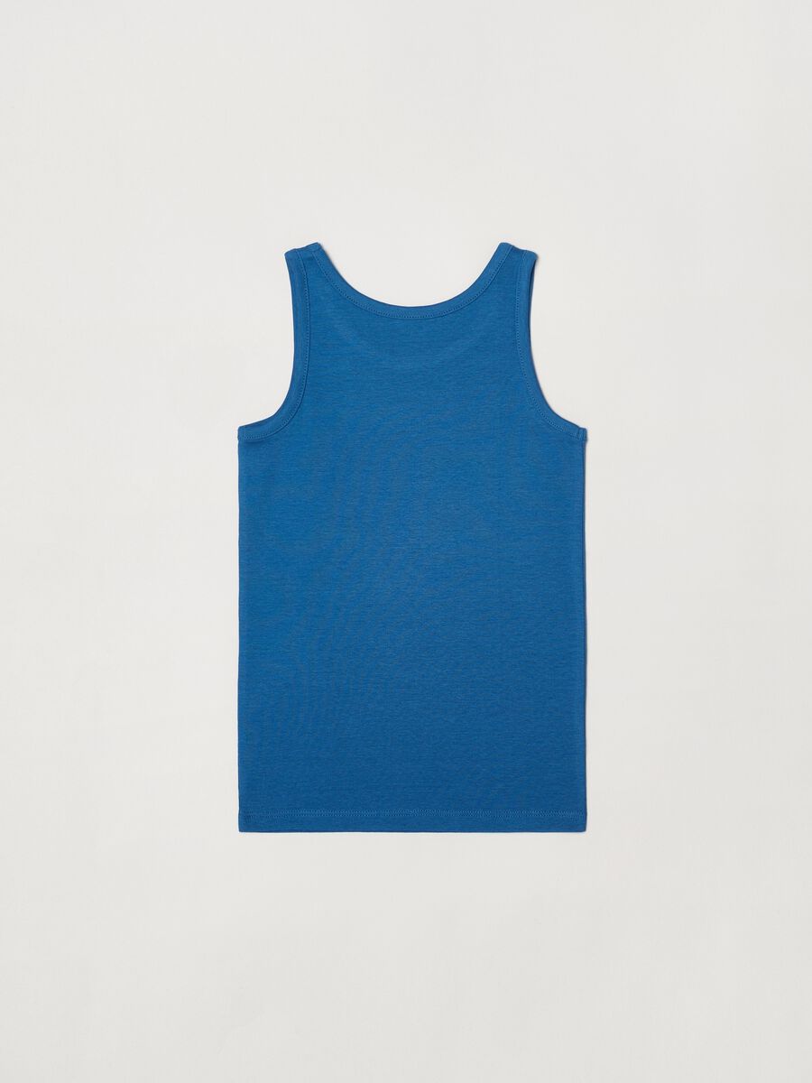Two-pack racerback vests in cotton_1