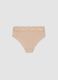 Beige stretch microfibre briefs with lace_5