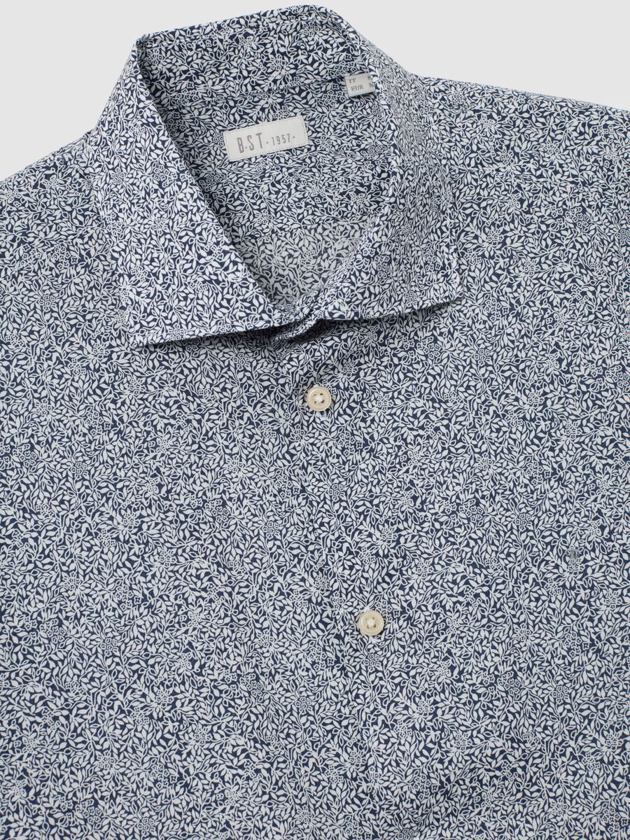 Multicolour pure cotton regular fit shirt_5