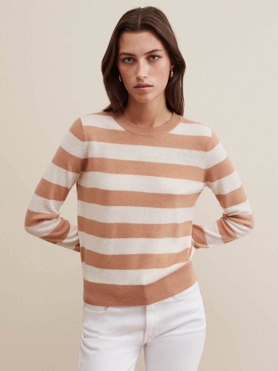 Striped wool pullover_1