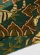 Green wool-blend scarf with print_2