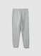 Boys&rsquo; grey cotton-viscose blend joggers, regular fit_4