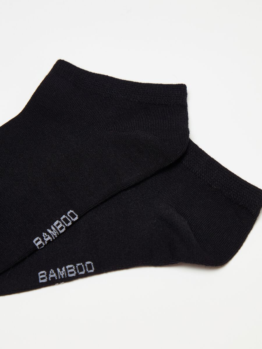 Pack tres calcetines invisibles de viscosa de bambú_2