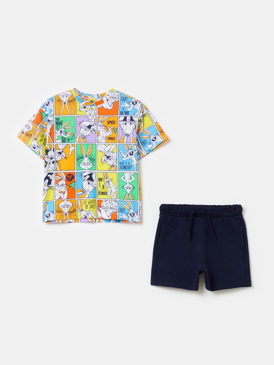 Jogging set with characters print_0