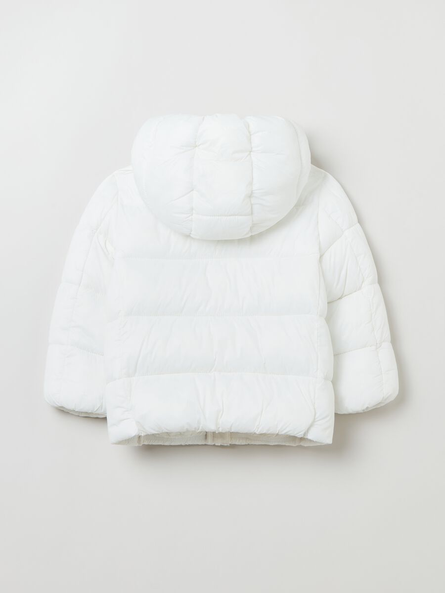 Full-zip quilted down jacket_1