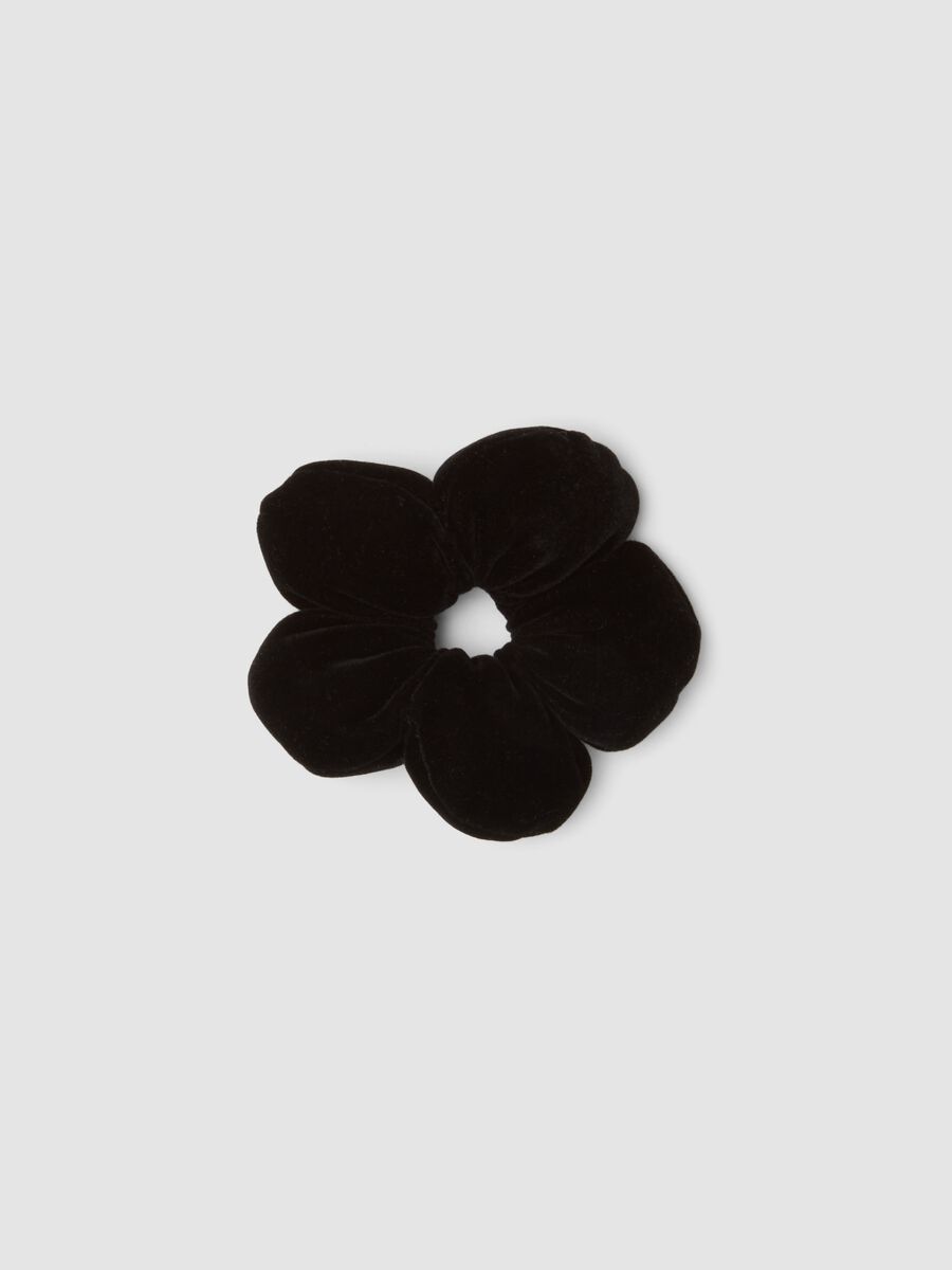 Schwarzer Scrunchie mit Wow-Effekt_0