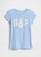 Pure cotton short-sleeve T-shirt with GAP logo_0