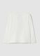 White stretch cotton Hello Kitty print T-shirt for girls_1