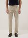 Beige Slim Fit Stretch Cotton Chino Trousers_1