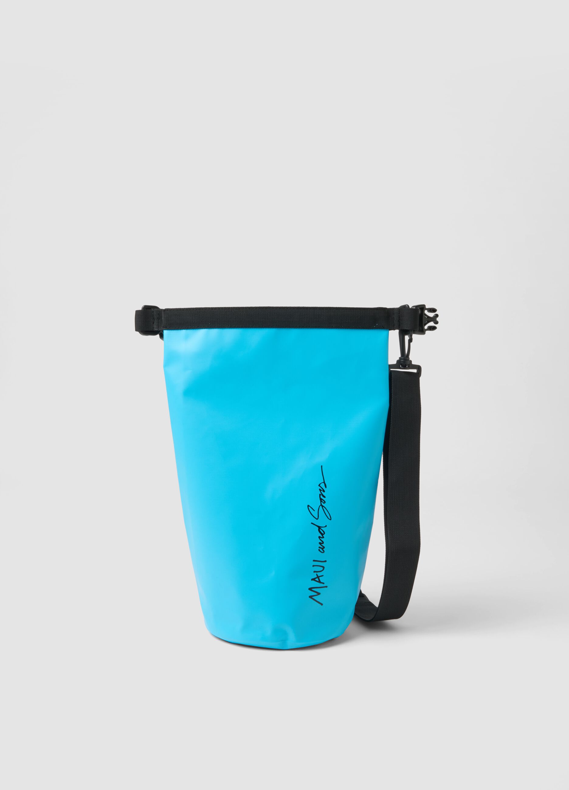 Blaue wasserdichte Tasche mit verstellbarem Schultergurt