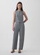 Checked linen-blend top_2