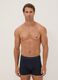 Tripack di boxer blu in cotone organico_0